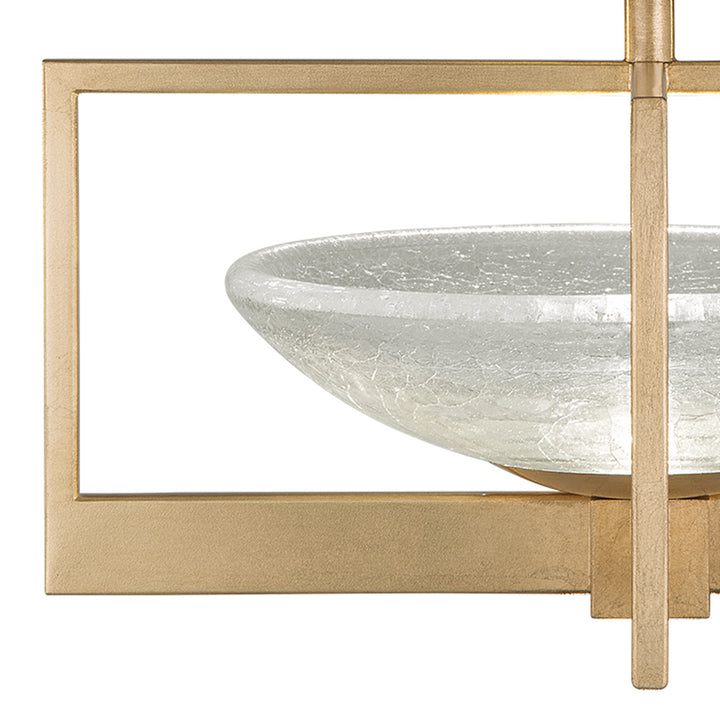 Delphi 18" Round Semi-Flush Mount