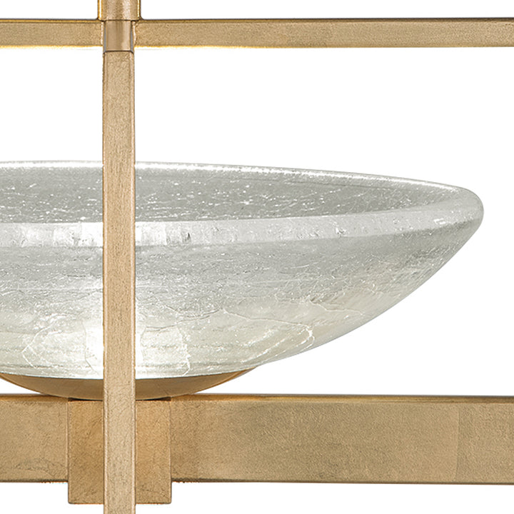 Delphi 18" Round Semi-Flush Mount