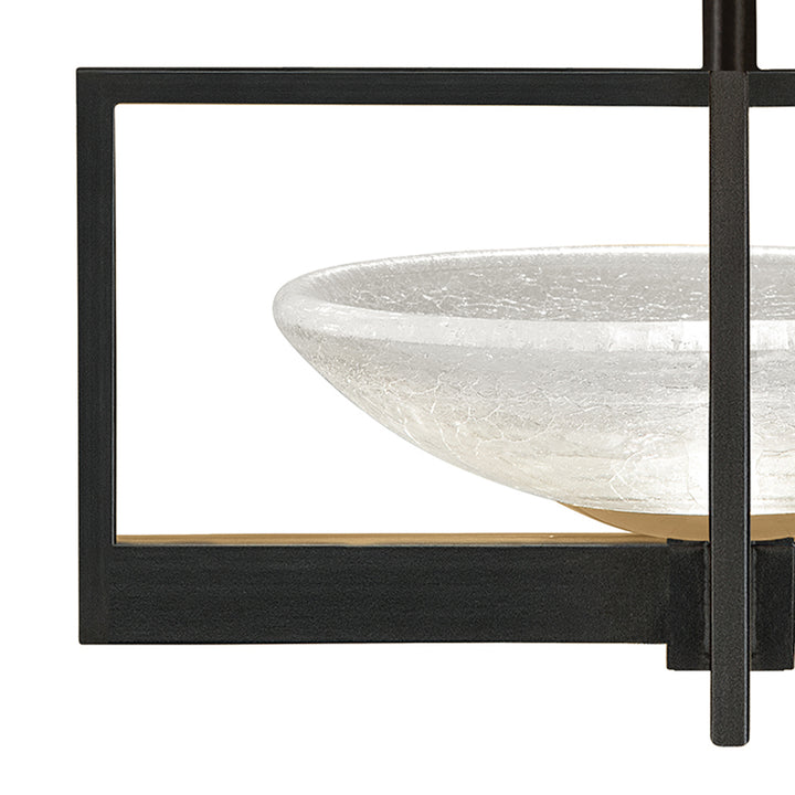 Delphi 18" Round Semi-Flush Mount