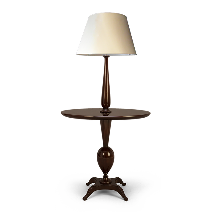 Ovalesque Lamp Table