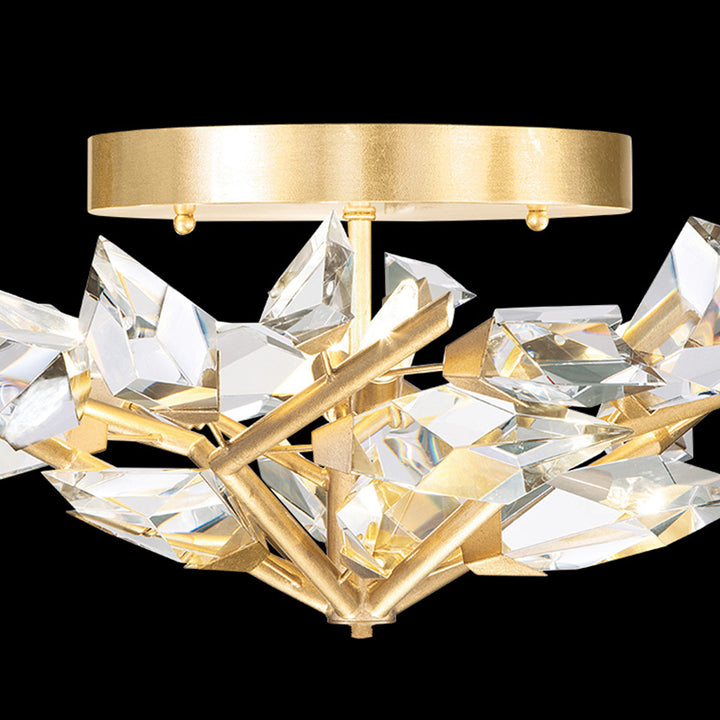 Foret 31" Round Flush Mount