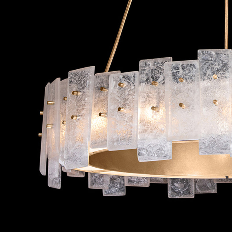 Lunea 33" Round Pendant