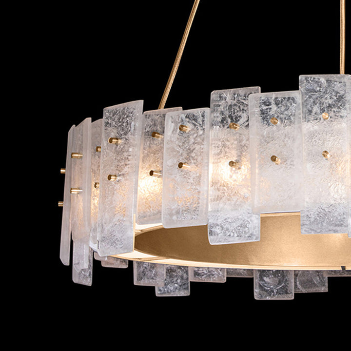 Lunea 33" Round Pendant