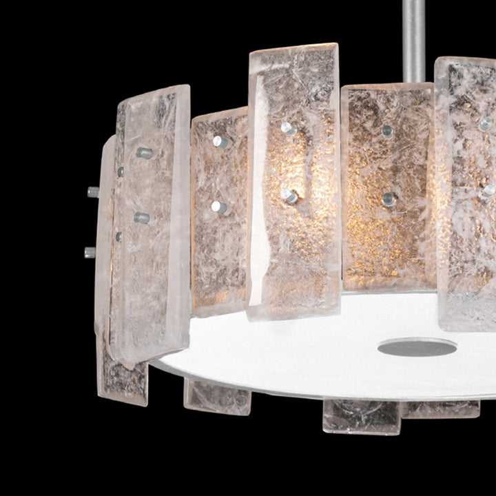 Lunea 22" Round Semi-Flush Mount