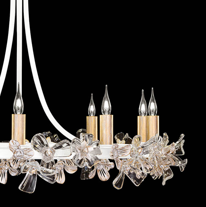 Azu 34.5" Round Chandelier