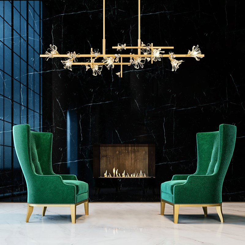 Azu 65" Linear Pendant
