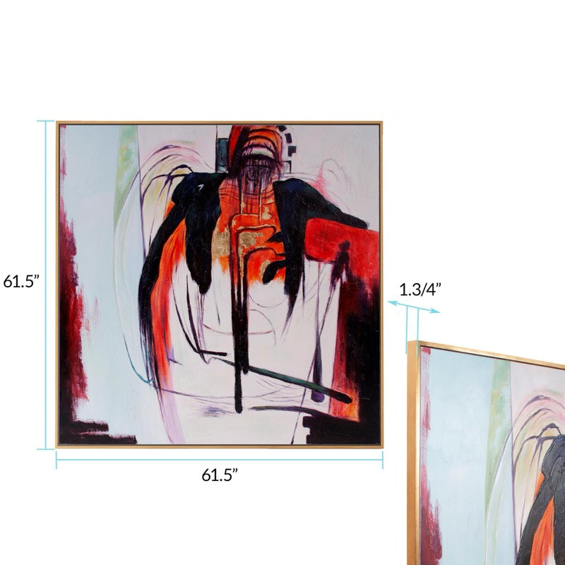 Abstract Strength Wall Art