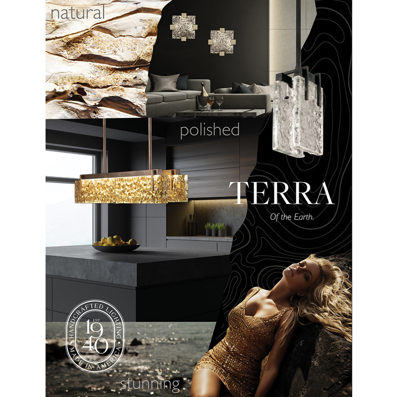 Terra 7.75" Rectangular Pendant