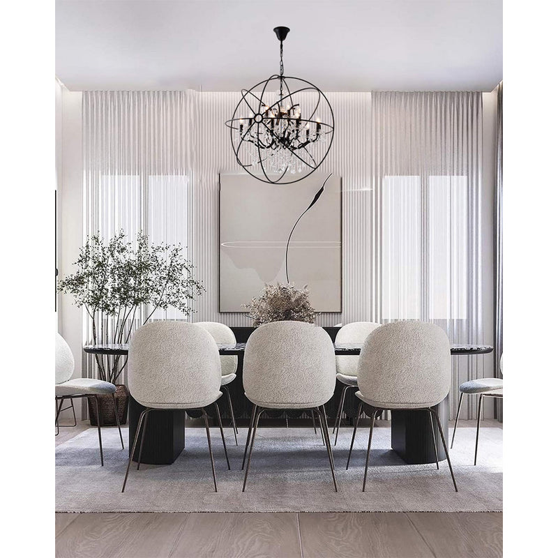 9849 10 5P 15 Light Chandelier