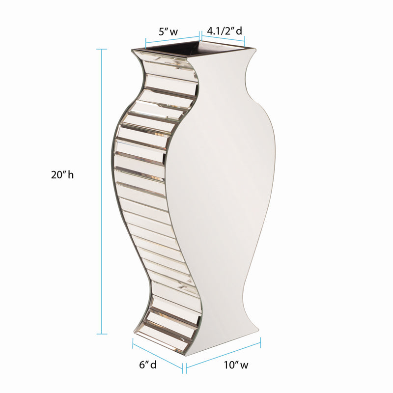Mirrored Vase