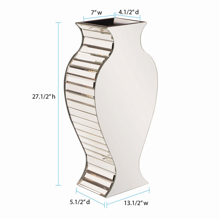 Mirrored Vase