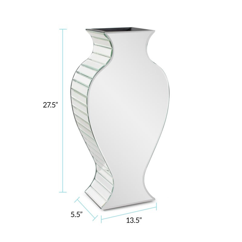 Mirrored Vase