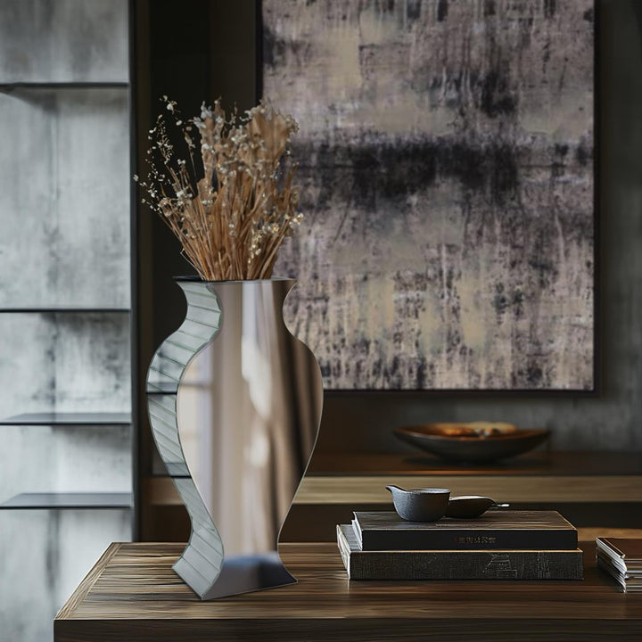 Mirrored Vase