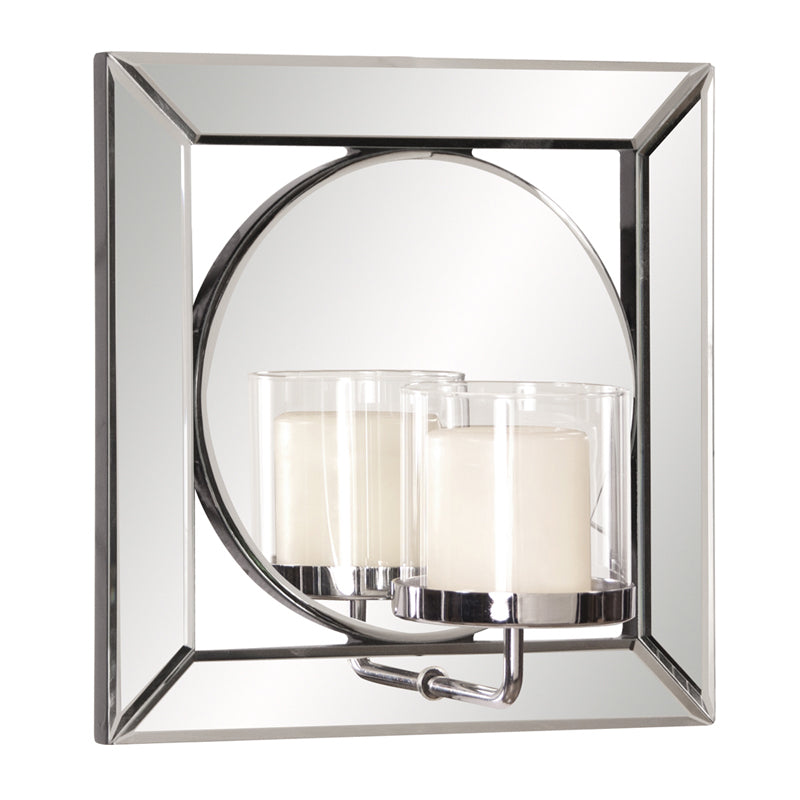 The Lula Mirror w/ Candle Holder
