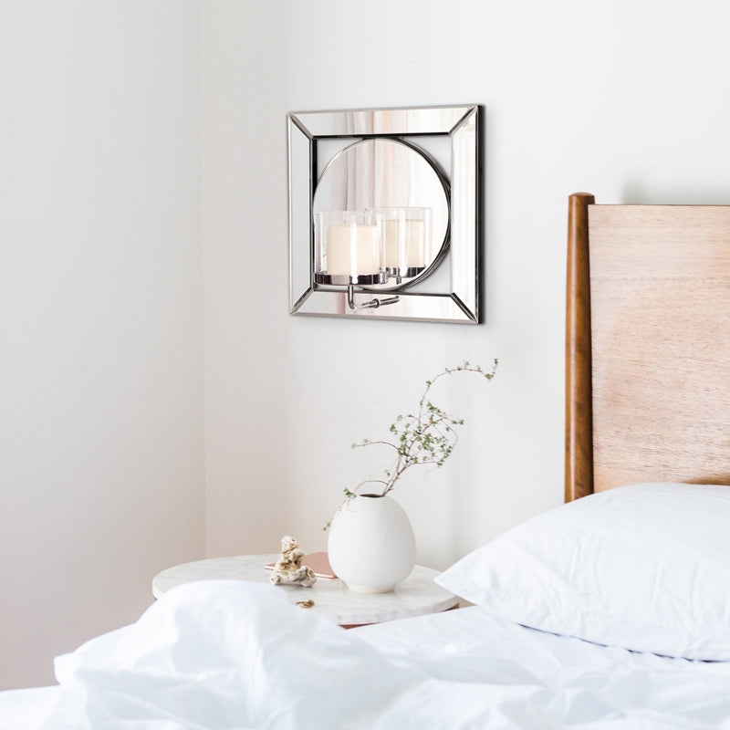 The Lula Mirror w/ Candle Holder