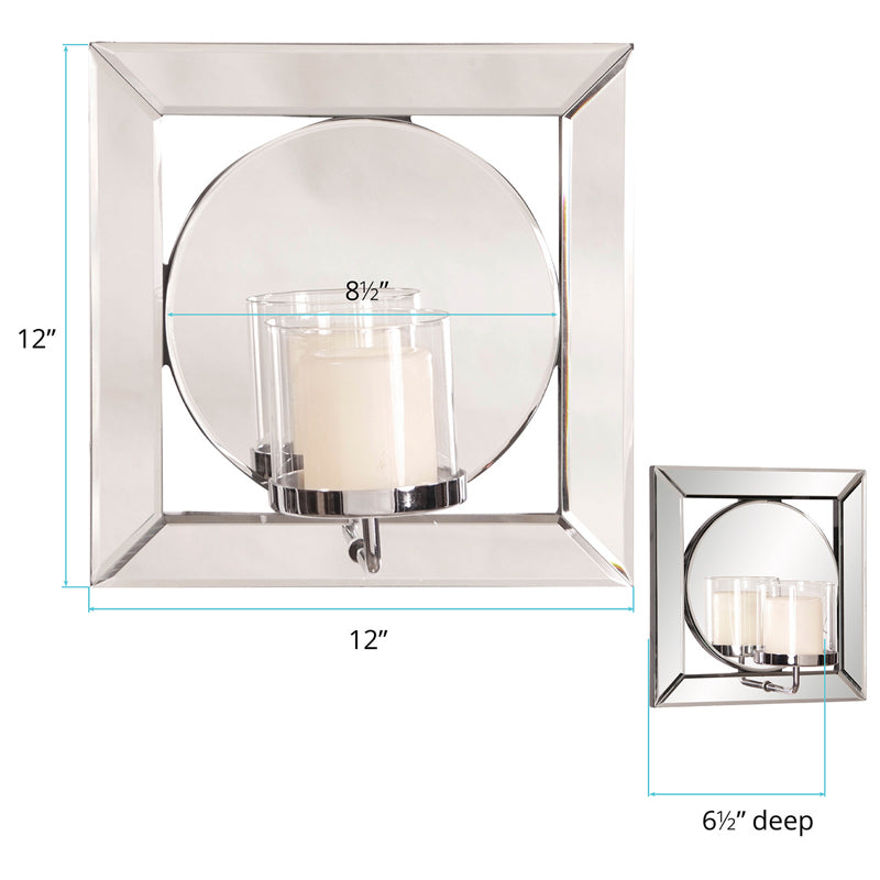 The Lula Mirror w/ Candle Holder