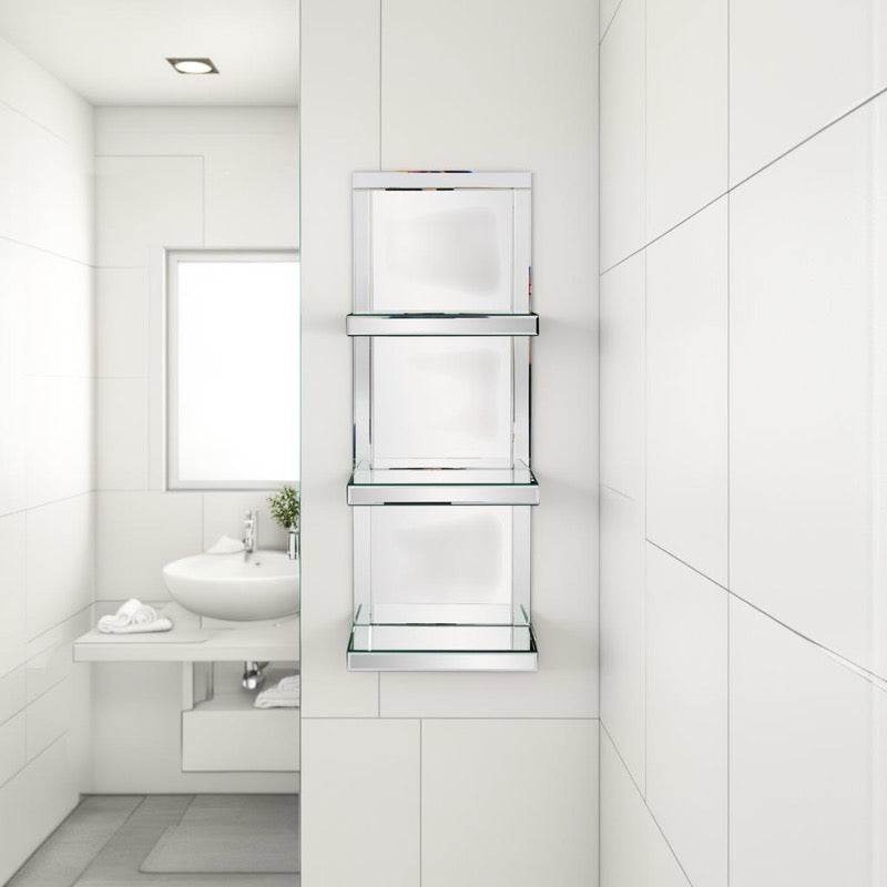 Mirrored ShelfShelf with 3 shelves