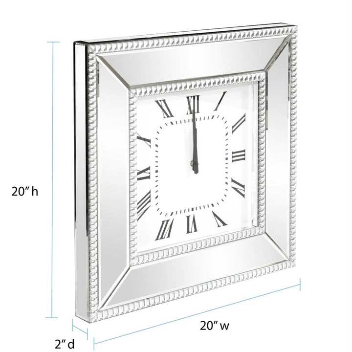 Mirrored ClockWall Clock