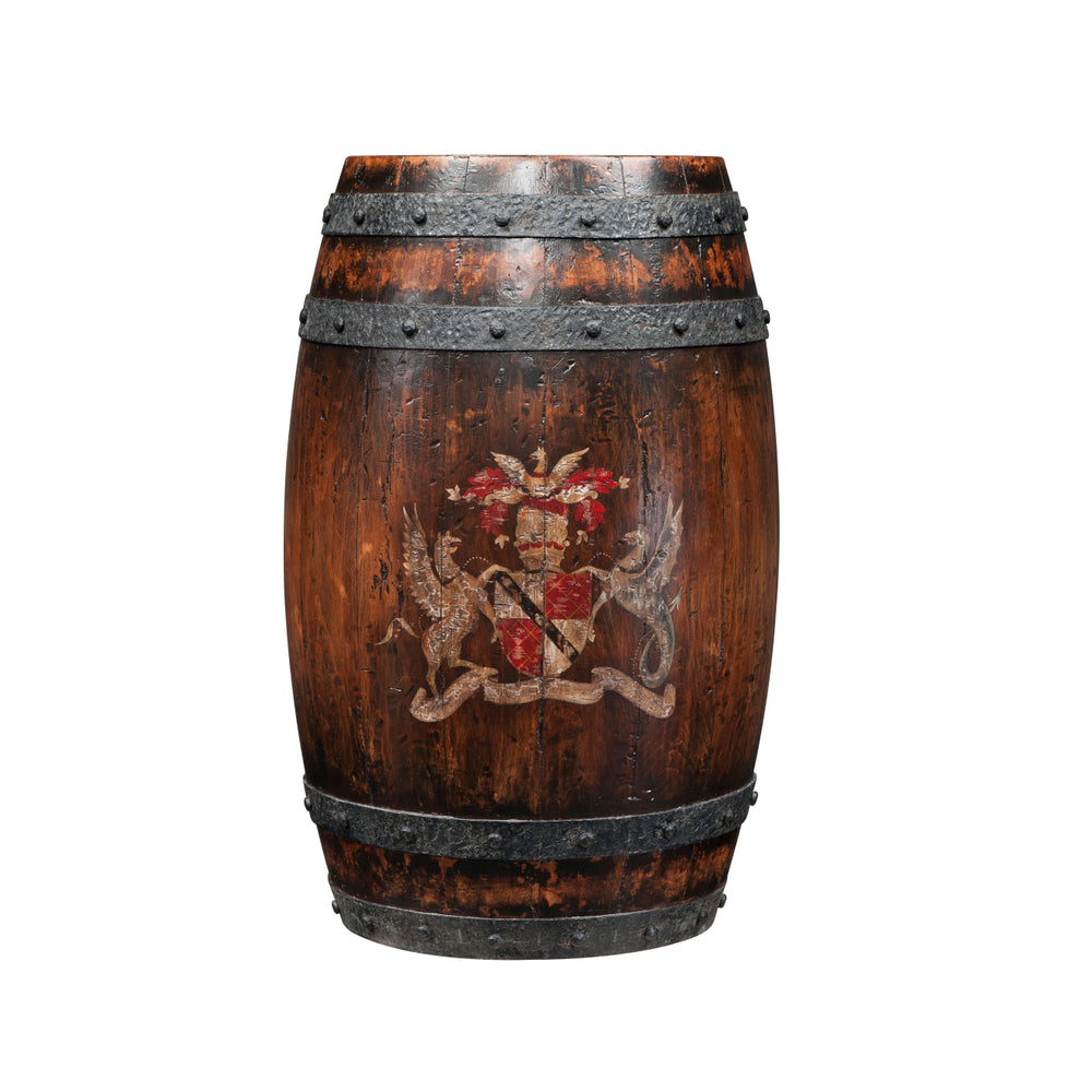 Talbot Barrel Accent Table