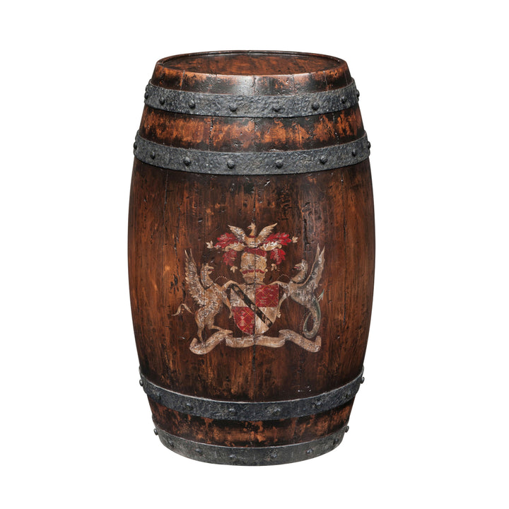Talbot Barrel Accent Table
