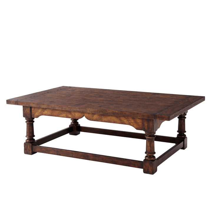 Victory Oak Cocktail Table