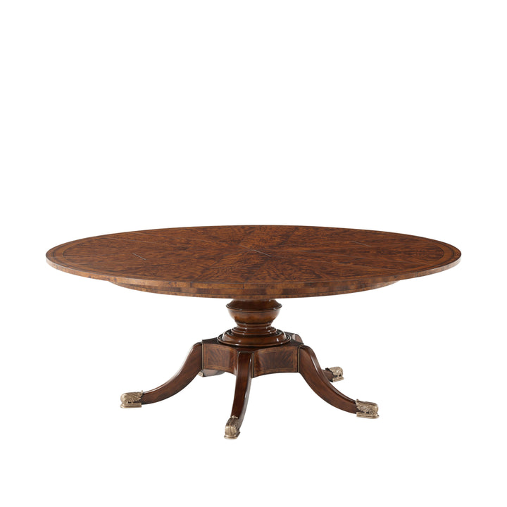 The Althorp Patent Jupe Table