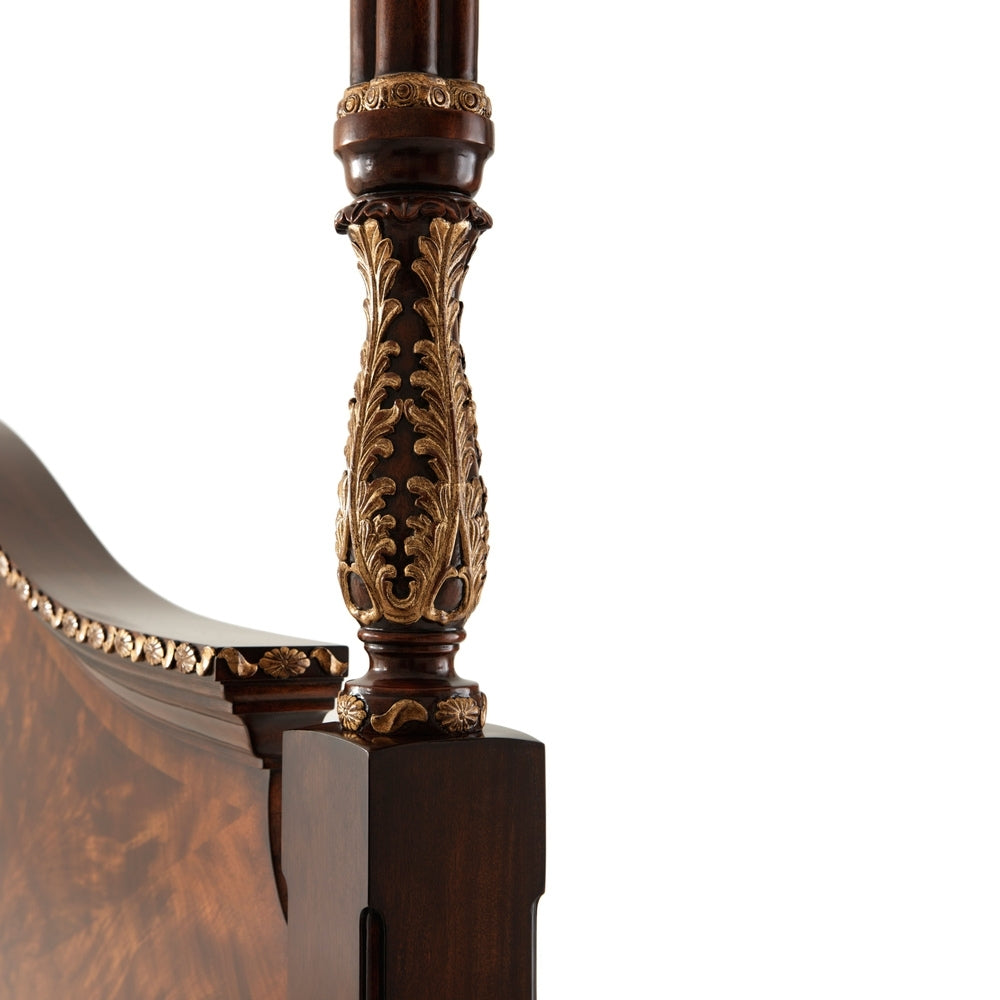 The India Silk US King Bed