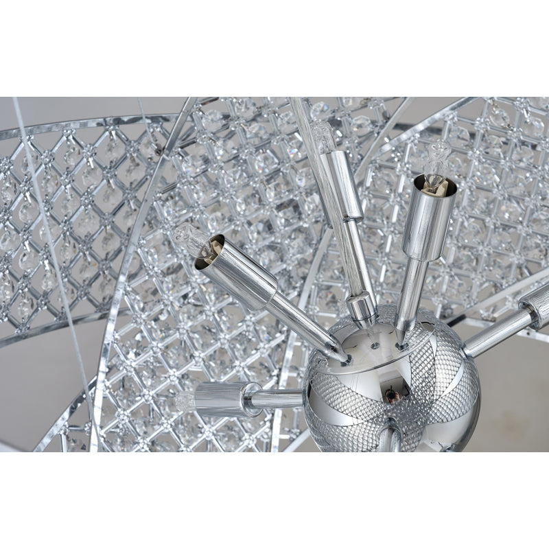 Pendant Nine Light Chandelier