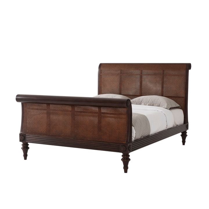 Denison Sleigh US Queen Bed