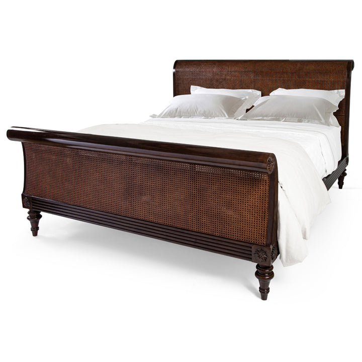 Denison Sleigh US King Bed