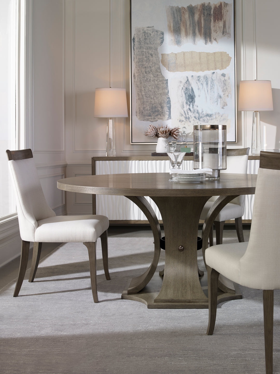 Sanford 64 Round Dining Table