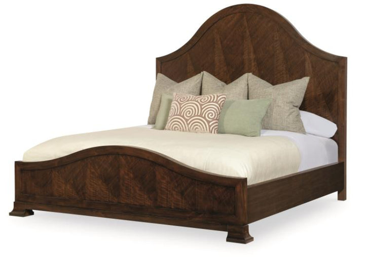 Mcalpine Wood Panel Bed - King