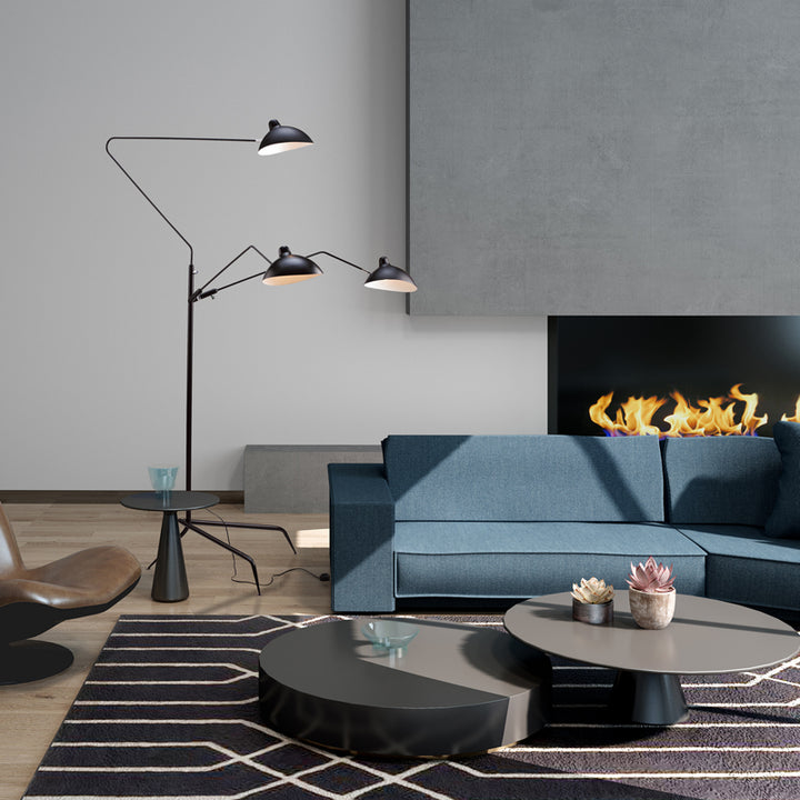 Three Light Floor Lamp