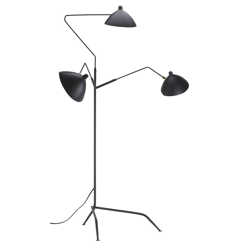 Three Light Floor Lamp