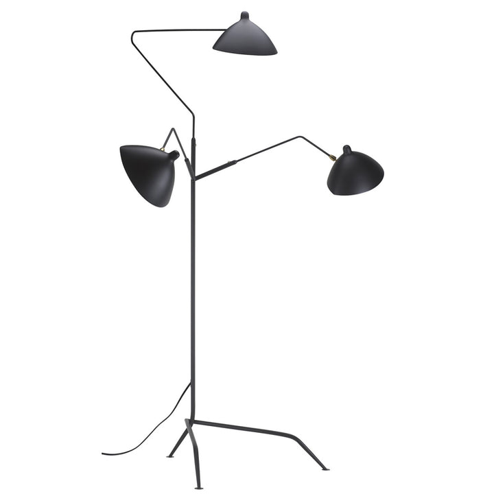 Three Light Floor Lamp