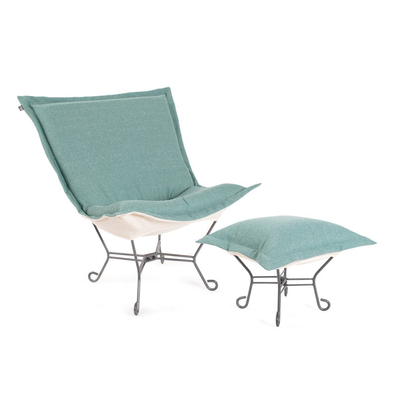 The Sterling Puff Puff Ottoman Cover