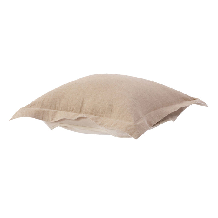 The Linen Puff Puff Ottoman Cover