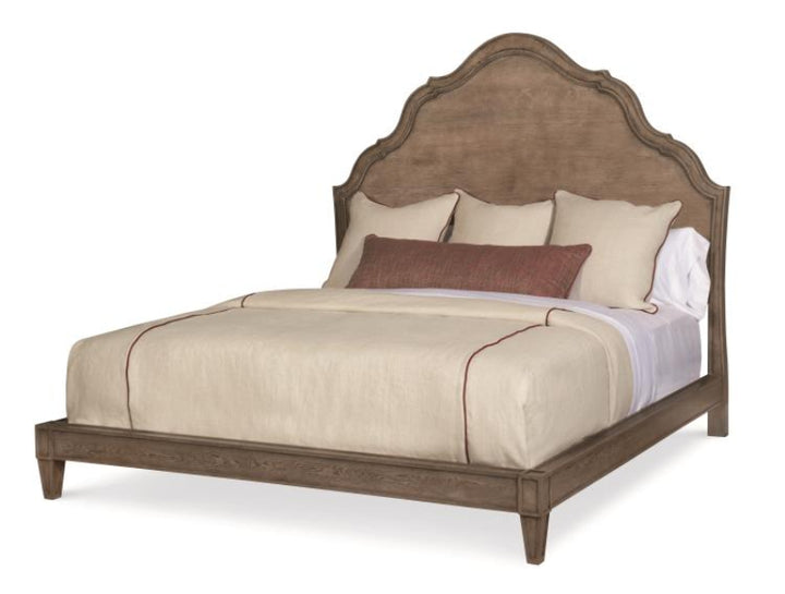 Carved Bed - King (Timber Grey)