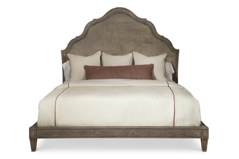 Carved Bed - King (Timber Grey)