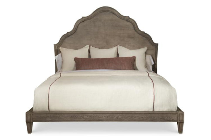 Carved Bed - King (Timber Grey)