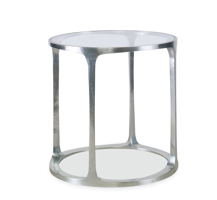 Aria Metal Chairside Table
