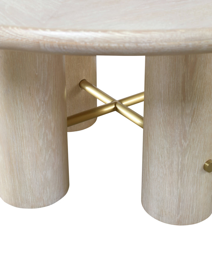 Round Dining Table (Sand)
