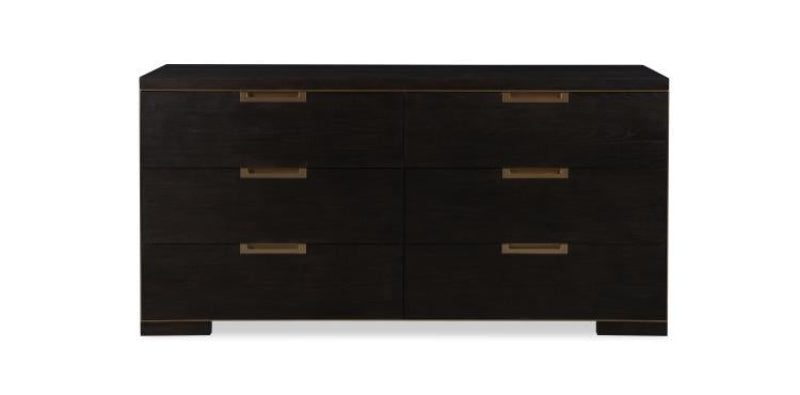 Six Drawer Dresser (Mocha)