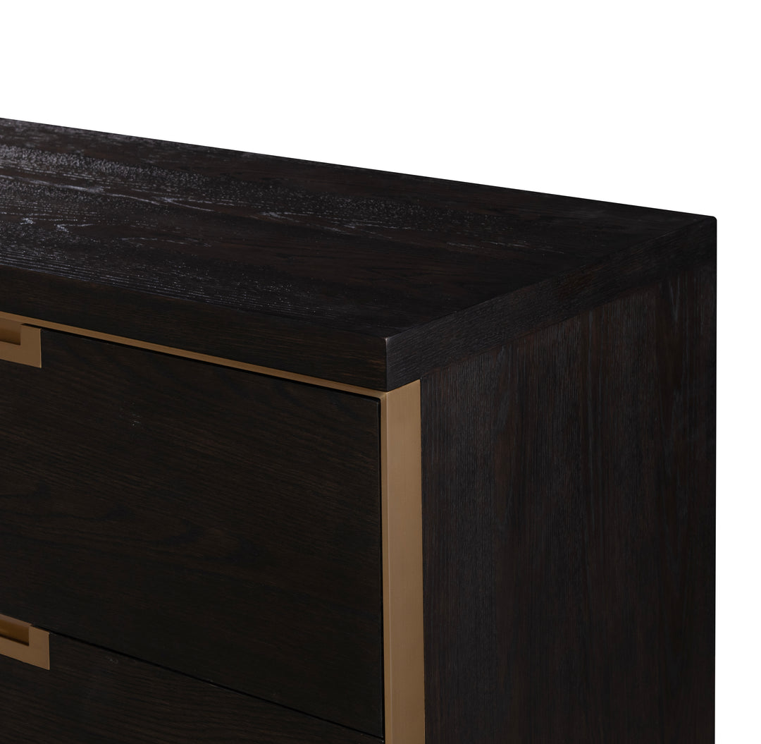 Six Drawer Dresser (Mocha)