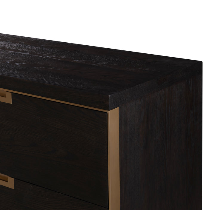 Six Drawer Dresser (Mocha)