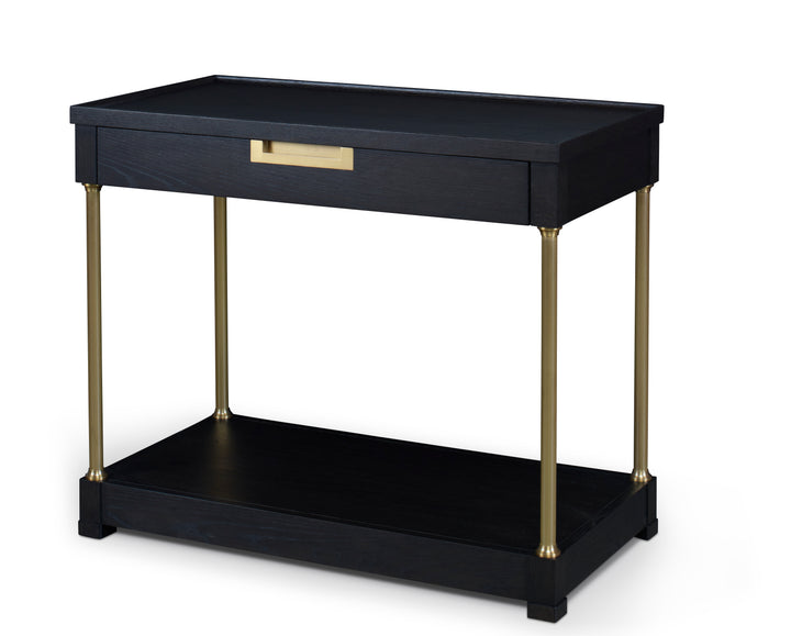Single Drawer Nightstand (Mocha)