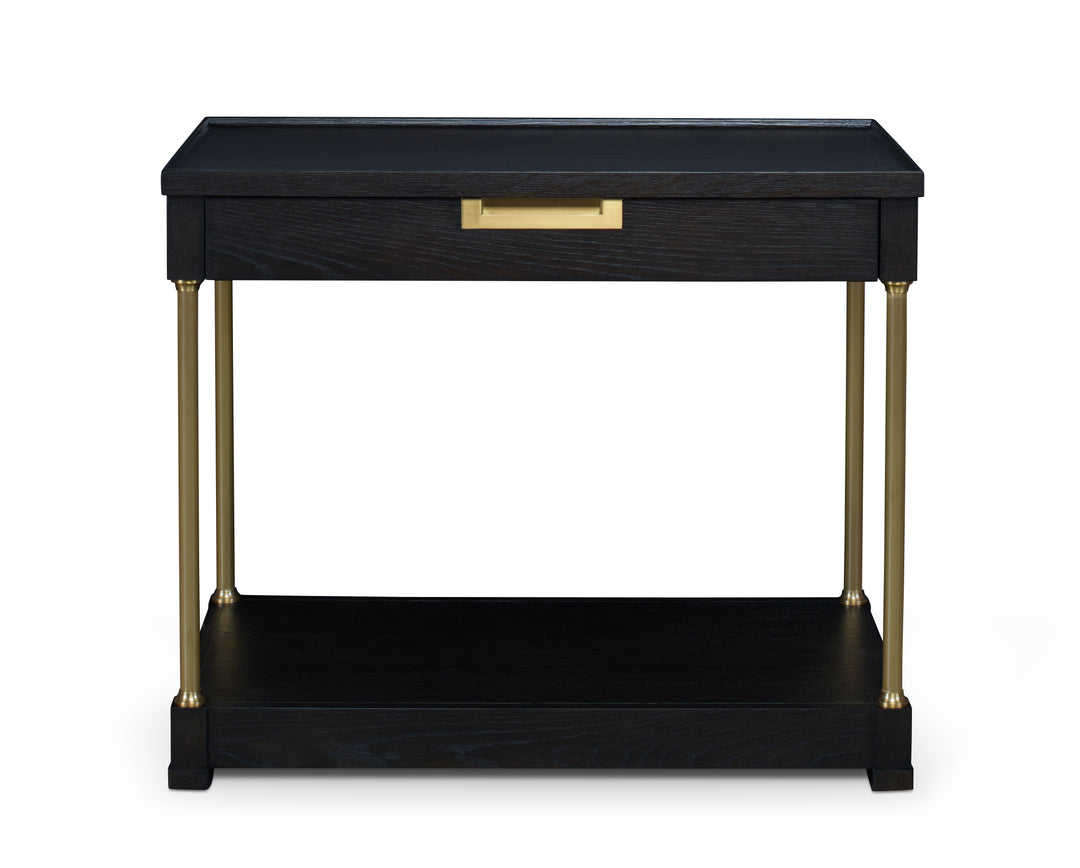 Single Drawer Nightstand (Mocha)