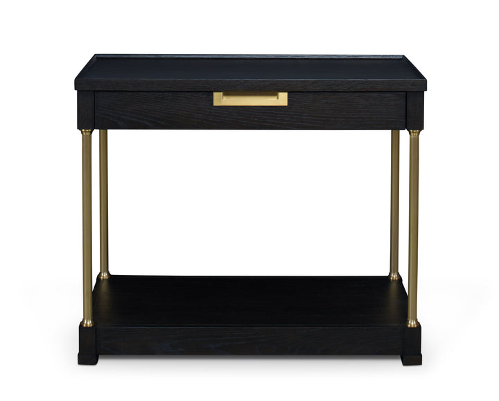 Single Drawer Nightstand (Mocha)