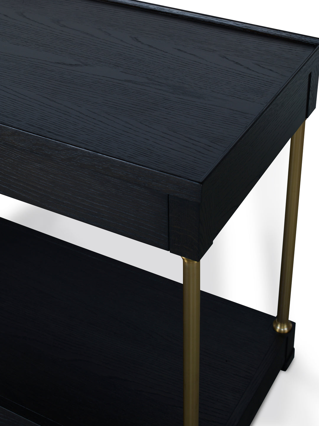 Single Drawer Nightstand (Mocha)