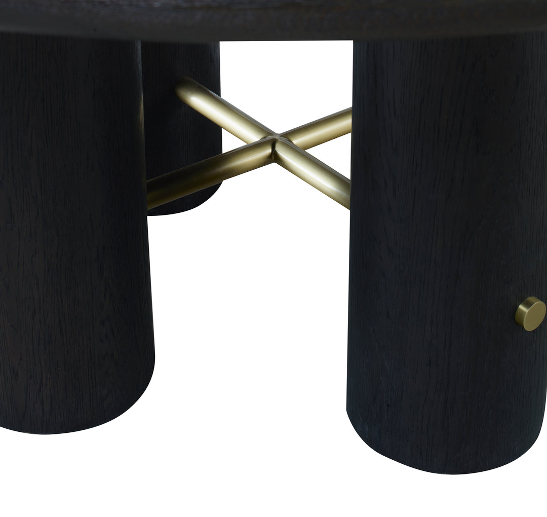 Round Dining Table (Mocha)